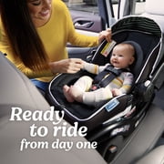 Graco SnugRide Lite LX Infant Car Seat, Studio, Black