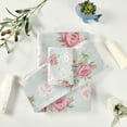 thumbnail image 5 of Dreamtimes Bath Towel Sets for Bathroom Hand Towels Fingertip Towels Shabby Chic Rose Vintage 3 Piece Decorative Soft Cotton Absorbent, 5 of 6
