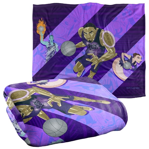 Space Jam 2 Goon Squad Panels Officially Licensed Silky Touch Super Soft Throw Blanket 50' x 60'