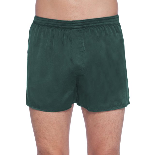 INTIMO Boxeurs Classiques en Soie, Grande Taille, Forêt, 1X