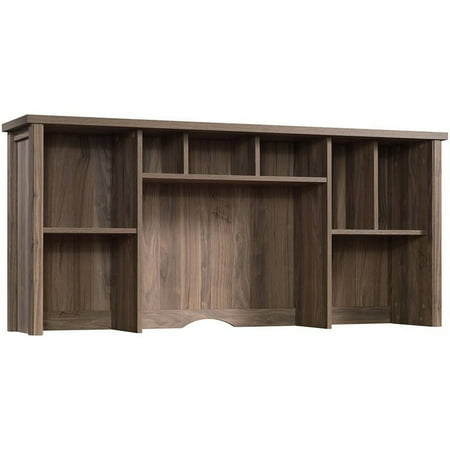 UPC: 0042666076463 | Sauder Costa Engineered Wood Computer Hutch in Washed Walnut