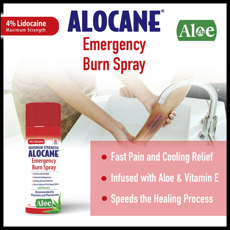 Alocane Emergency Burn Spray - 3.5 FZ - Randalls