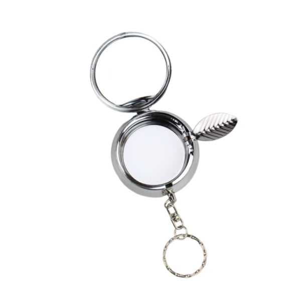 Llavero mini cenicero,Llavero con forma de cenicero en miniatura para adultos,Llavero práctico para coche o bolso,Regalos de recuerdo para accesorios multifuncionales para llaves,Cenicero