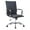 Black, variant on LeisureMod Harris Modern Adjustable Office Swivel Chair Leather High-Back Task Office Chair, Black