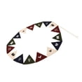 thumbnail image 1 of Drapeaux de Fanions Colorés, Camp Bunting Tissu de Coton Design Hangable pour la Fête, 1 of 8
