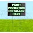 thumbnail image 1 of Paint Protection Installed Here (18" x 24") Yard Sign, Includes Metal Step Stake, 1 of 6