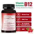 thumbnail image 5 of Biobor Energy Gummies with B12, Goji, CoQ10 – Raspberry Flavor, Gluten Free (60 Count), 5 of 6