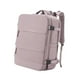 thumbnail image 4 of Mochila de viaje, mochila de mano, bolsa de lona, mochila resistente al agua, mochila para computadora portátil, mochila informal para acampar y hacer Púrpura claro, 4 of 8