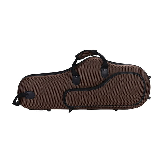 Tachiuwa Coque de Saxophone Alto Sac à Main Rembourré Antichoc Marron