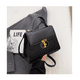 thumbnail image 2 of Bolso Bandolera De Un Hombro Con Cadena De Metal Para Mujer NEGRO, 2 of 4