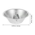 thumbnail image 4 of SEWOART Hood Oil Collecting Cup Stainless Steel Metal Oil Bowl Replacement, 4 of 6