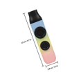 thumbnail image 2 of SOPOTUTU 1Set Easy to Use Multi Color ABS Kazoo Ideal for Music Lovers and Beginners, 2 of 8