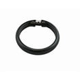 thumbnail image 4 of FLINT- 12 Piece Shower Curtain Ring Set Black, 4 of 5