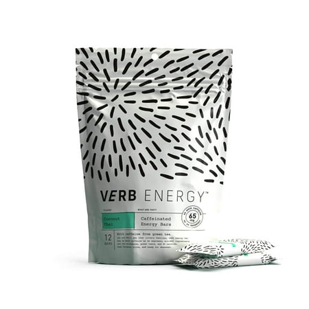 Verb Energy Bar Coconut Chai 90 Calories 12 Count