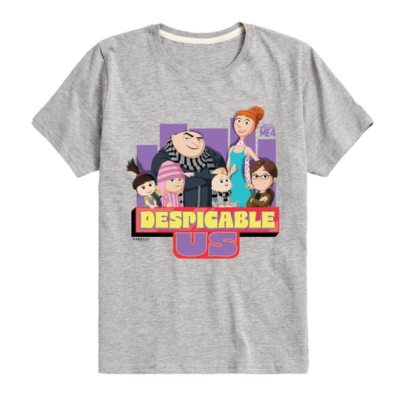 Despicable Me 4 - Despicable Us - Youth And Toddler Short Sleeve Graphic T-Shirt