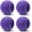 PURPLE, variant on ANCKNE Walker Tennis Balls Precut Tennis Balls for Walkers 4PCS Walkers Legs Universal Precut Glide Balls, Heavy Duty Long Lasting Felt Pad Glide Coverings for Furniture Legs and Floor Protection