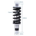 thumbnail image 4 of Amortiguador de Bobina Baoblaze para Bicicleta 150mm 155mm 160mm 165mm 650 libras, 4 of 8