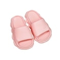 thumbnail image 2 of JDQJBZ Girls Solid Color Slides Non Slip Soft Sole Outdoor Breathable Summer Beach Shoes, 2 of 3