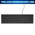thumbnail image 2 of Teclado Convencional Store Line Negro USB V101, 2 of 5