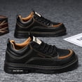 thumbnail image 6 of Men'S Business Casual Shoes, Work Shoes, Suitable for Outdoor Sports for Men Low-Top Trendy Casual Footwear, Comfortable Flat Shoes, 6 of 9