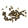 thumbnail image 4 of CRAFTME STUDIO 6 mm Double Cap Rivets Tubular Metal Rapid Rivet Studs for Leather Craft, 100 Sets (Antique Brass), 4 of 7