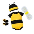 thumbnail image 1 of B E E Kids Girls Baby Toddlers B E E Dress Up Bear Baby Boy Baby Boy Jackets 6-9 Months Baby Long Sleeve Shirts Long Sleeve Shirts Boys Items Bodysuit Short Sleeve Circuital My Morning Jacket 12 Month, 1 of 9