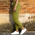 thumbnail image 5 of TAGOLD Womens Full Length Pants UPF50+ Solid Color Dry Sun Protection Pocket Hiking Pants, 5 of 5