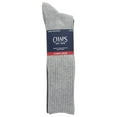 thumbnail image 3 of Chaps Classic Dress Ribbed Crew Socks 3-Pair Pack, 3 of 5