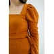 thumbnail image 4 of Blusa escote cuadrado Roman Fashion /Tallas Extras, 1849 (Mostaza) ocre 40, 4 of 7