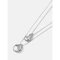 thumbnail image 5 of Scenario Drop Pendant Necklaces, Silver-Tone, 2-Piece Set, 5 of 6