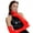 Red-60XL, variant on Women Long Sleeve Show Gloves Elbow Length PU Leather Glove for Evening Wedding Dress Costume Medieval