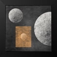 thumbnail image 2 of Orlov, Irena 12x12 Black Modern Framed Museum Art Print Titled - Geometry Mystery Moon V, 2 of 5