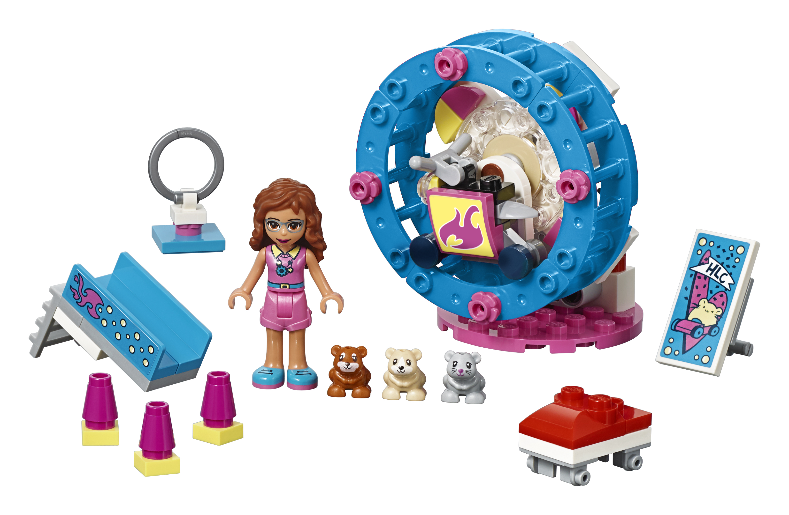 LEGO Friends Olivia's Hamster Playground 41383 9 (81 Pieces) - image 3 of 8