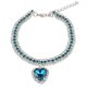 thumbnail image 4 of Collar para mascotas YONGSHENG joyería de diamantes de tres filas para gatos perros tamaño 20-25 cm, 4 of 5