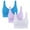 5#Blue, variant on Yoga Bras for Women,Women Seamless Sports Bra Wirefree Yoga Bra with Removable Pads