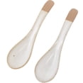 thumbnail image 1 of 2 cucharas de arroz prácticas, cucharas de sopa multiusos, cucharas de ramen vintage, 1 of 5