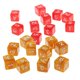 thumbnail image 1 of Conjunto de 20 Dados de Seis Caras para Juegos de Rol y Fiestas, Color Café y rojo, 1 of 9