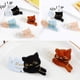 thumbnail image 4 of uds lindo pasador de pelo de gato pasador acrílico dibujos animados horquilla accesorios para el cabello para mujeres damas negro Ormromra WRMH-1111-4, 4 of 6