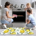thumbnail image 4 of Lemon Kitchen mat Microfiber PVC Back Non-Slip Soft Area Rug for Kitchen 47.2 X 17.7 in, 4 of 5