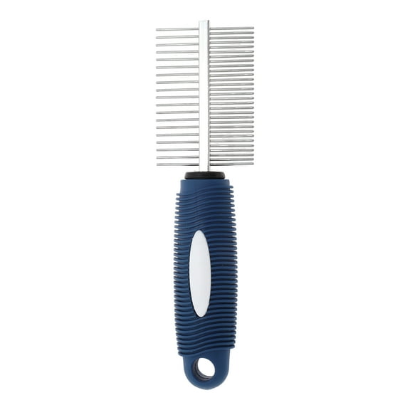Durable Pet Grooming Brush for Pet 7.48"x2.05" Blue