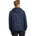 thumbnail image 2 of Sport-Tek JST53 Embossed Hooded Wind Jacket, Mens Zip up Hoodies and Sweatshirts, 2 of 2