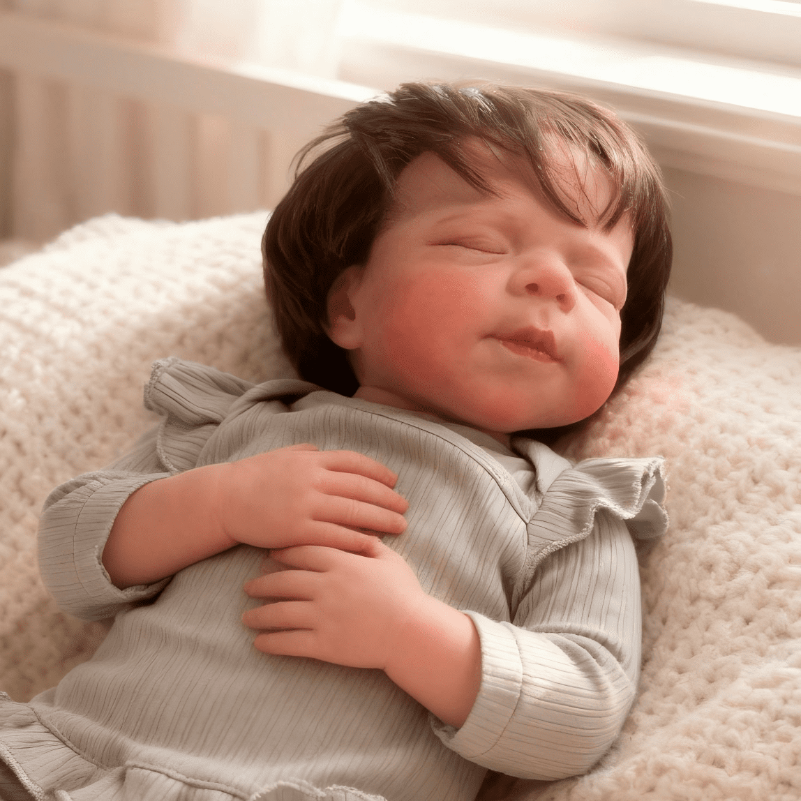 Dayoff Kids Lifelike Reborn Baby Dolls - 19 Inch Realistic Baby Doll (No Accessories) For Kids Age 3+