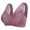 Purple, variant on Sngxgn Women’s Wireless Bra, Compression S upport Bra(Pink,40)
