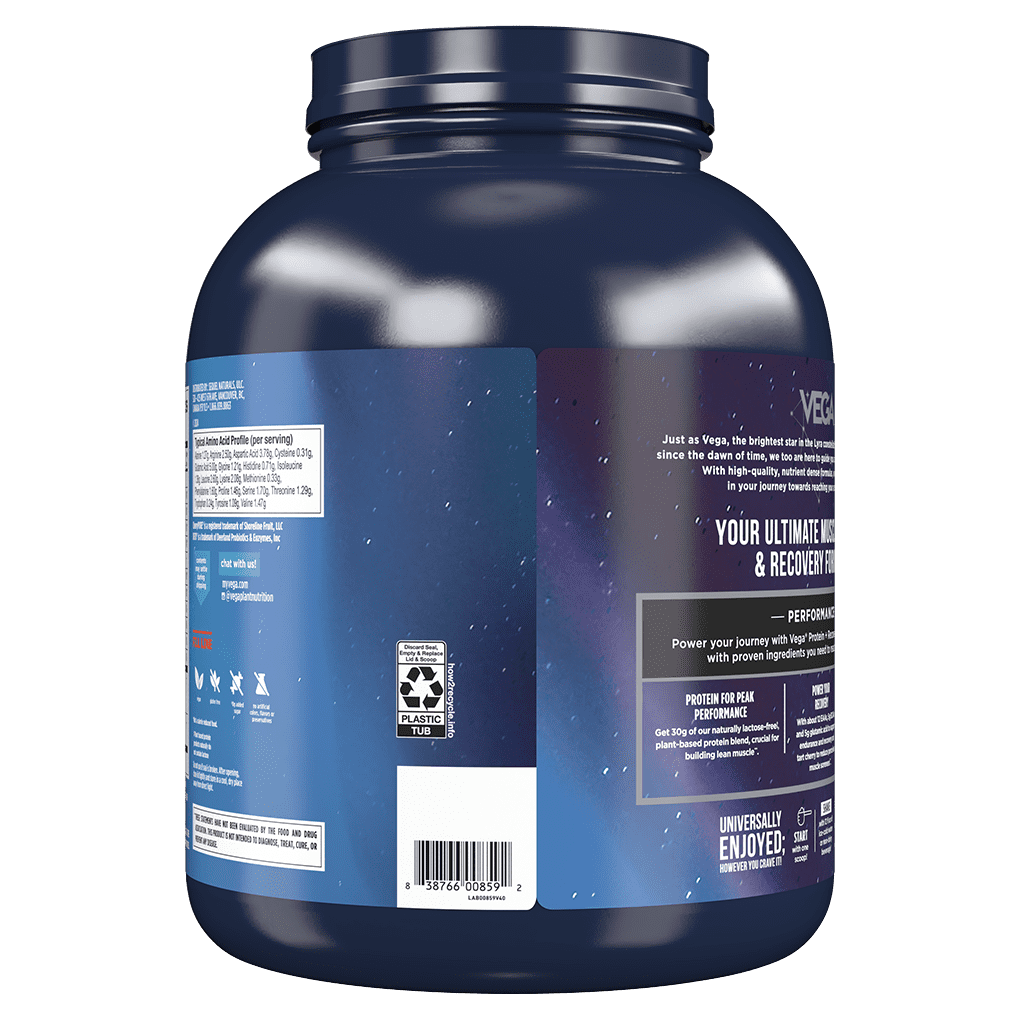 Vega - Vega Sport Protein Powder Vanilla - 4.07 lbs.