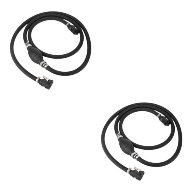 Kit de reparación Kenally para tanque de combustible fuera de borda negro 2 piezas