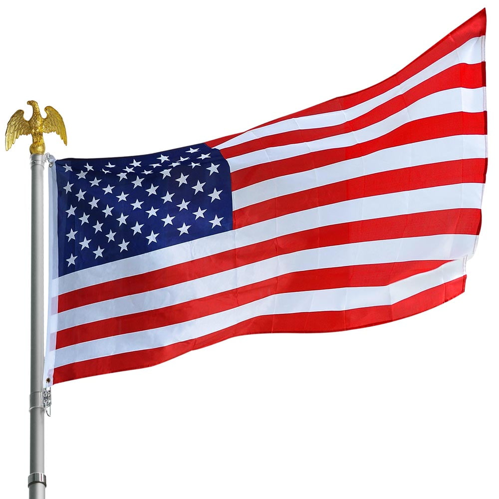 Yescom 10pcs 3x5' ft USA U.S. American Star and Strips Flag w/ Grommets Indoor Outdoor Yard for Flag Pole