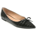 thumbnail image 1 of Journee Collection Womens Devalyn Ballet Pointed Toe Slip On Flats, 1 of 6