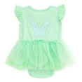 thumbnail image 5 of Disney Tinker Bell Cosplay Bodysuit With Skirt Overlay and Headband Outfit Set Newborn to Infant, 5 of 5