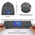 thumbnail image 2 of Super Kitties Winter Beanie Hats for Men Women, Warm Cozy Knitted Cuffed Skull Cap, 2 of 8