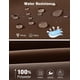 thumbnail image 2 of Chaqueta TBMPOY para hombre, ligera, cortavientos, resistente al agua, color café, 2 of 7